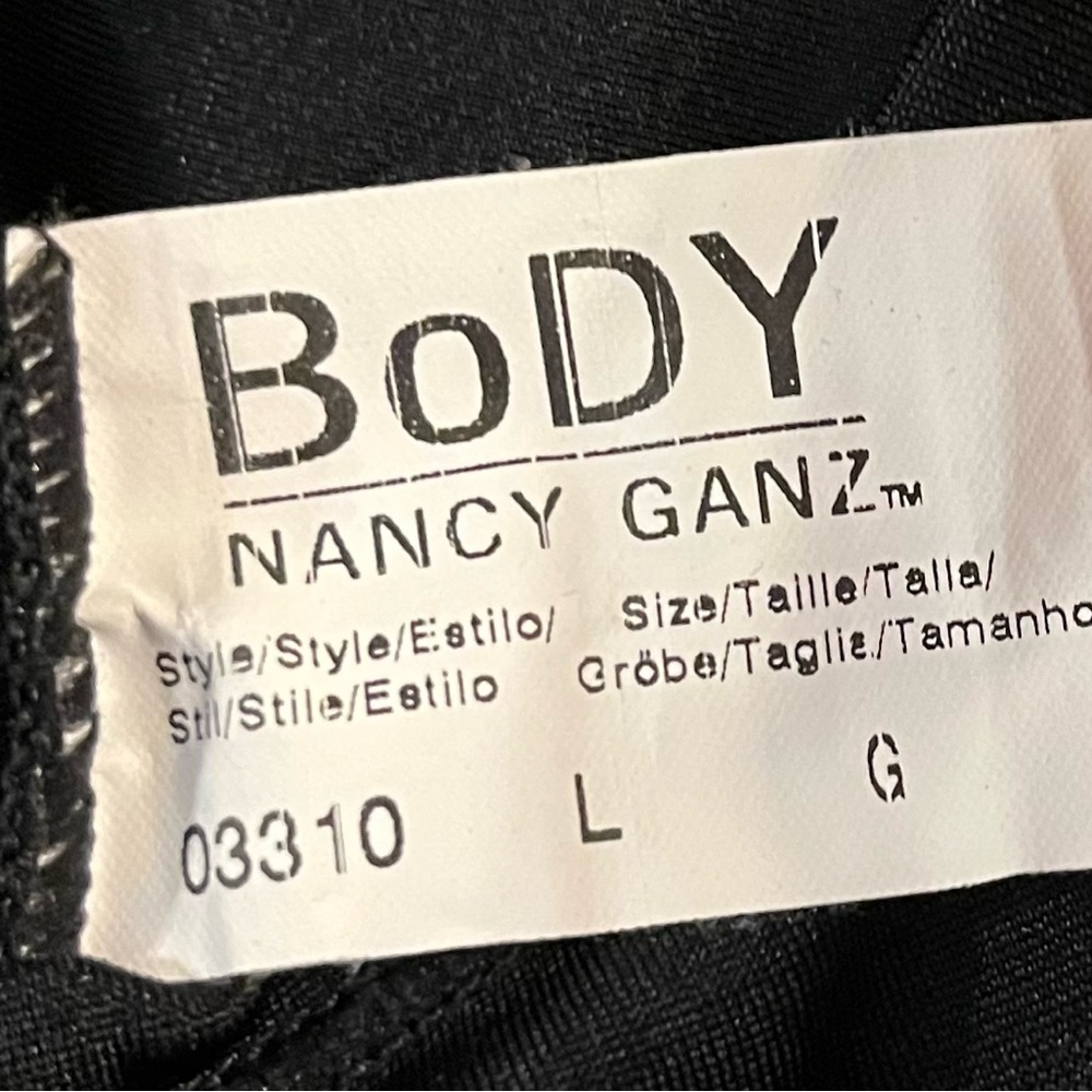 Nancy Ganz Black Shapewear Cropped Tank Top - Picture 3 of 3